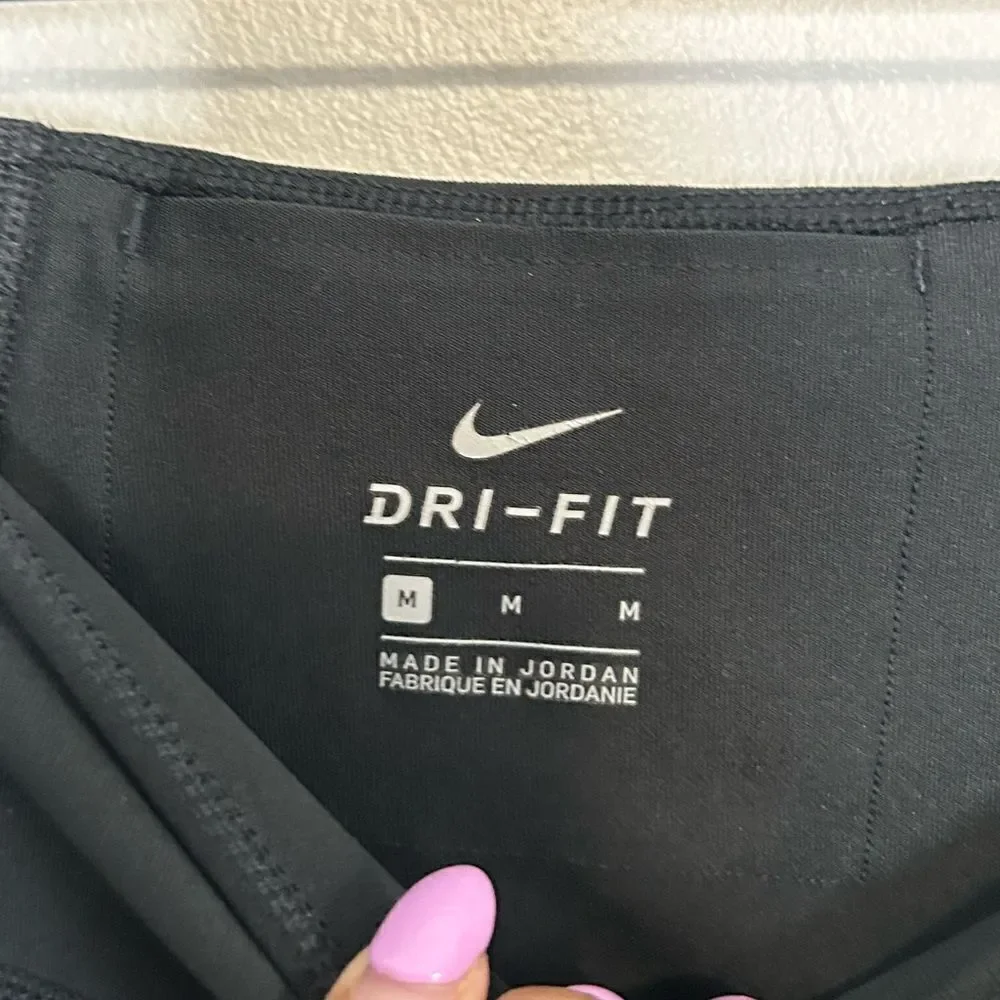 Nike Purple Side Stripe Power Train Tights